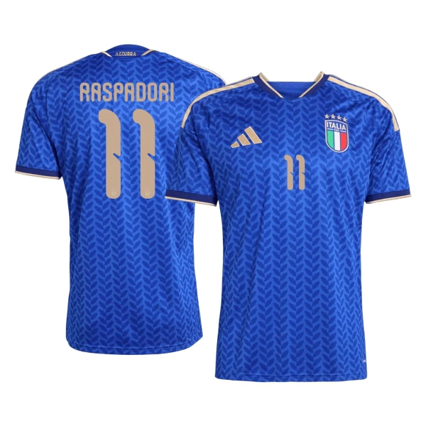 Günstige Italien Raspadori 11 Herrentrikot Heim WM 2026 Kurzarm