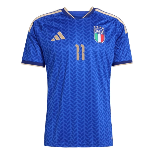 Günstige Italien Raspadori 11 Kindertrikot Heim WM 2026 Kurzarm