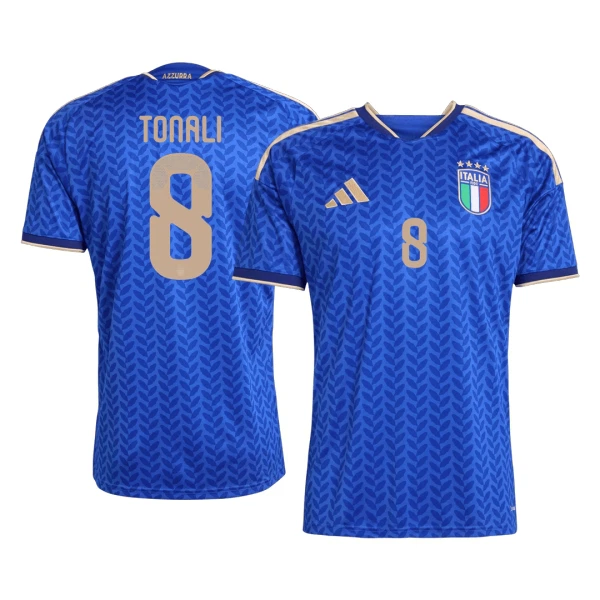 Günstige Italien Tonali 8 Herrentrikot Heim WM 2026 Kurzarm