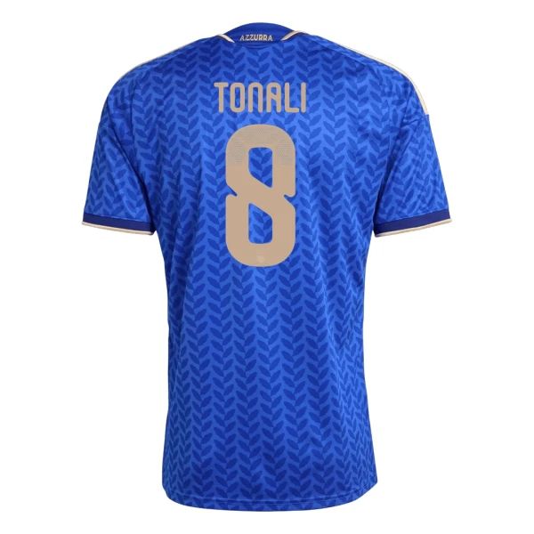 Günstige Italien Tonali 8 Herrentrikot Heim WM 2026 Kurzarm