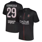 Günstige Paris Saint-Germain B. Barcola 29 Herrentrikot Vierte Jordan 2025/26 Kurzarm