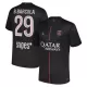 Günstige Paris Saint-Germain B. Barcola 29 Herrentrikot Vierte Jordan 2025/26 Kurzarm