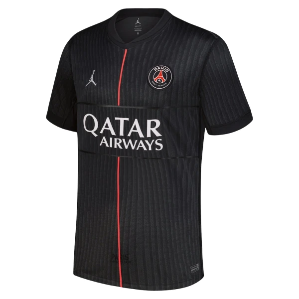 Günstige Paris Saint-Germain B. Barcola 29 Herrentrikot Vierte Jordan 2025/26 Kurzarm