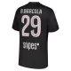 Günstige Paris Saint-Germain B. Barcola 29 Herrentrikot Vierte Jordan 2025/26 Kurzarm