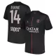 Günstige Paris Saint-Germain D. Doue 14 Herrentrikot Vierte Jordan 2025/26 Kurzarm