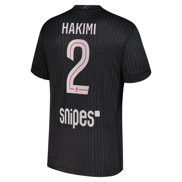 Günstige Paris Saint-Germain Hakimi 2 Herrentrikot Vierte Jordan 2025/26 Kurzarm