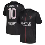 Günstige Paris Saint-Germain O. Dembele 10 Herrentrikot Vierte Jordan 2025/26 Kurzarm