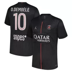 Günstige Paris Saint-Germain O. Dembele 10 Herrentrikot Vierte Jordan 2025/26 Kurzarm