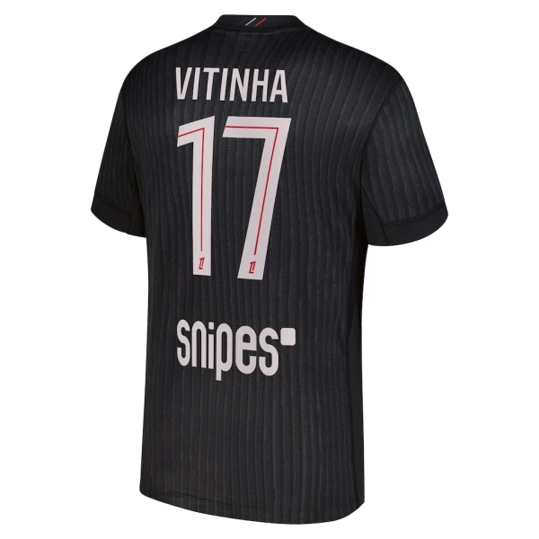 Günstige Paris Saint-Germain Vitinha 17 Herrentrikot Vierte Jordan 2025/26 Kurzarm