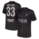 Günstige Paris Saint-Germain Zaire-Emery 33 Herrentrikot Vierte Jordan 2025/26 Kurzarm