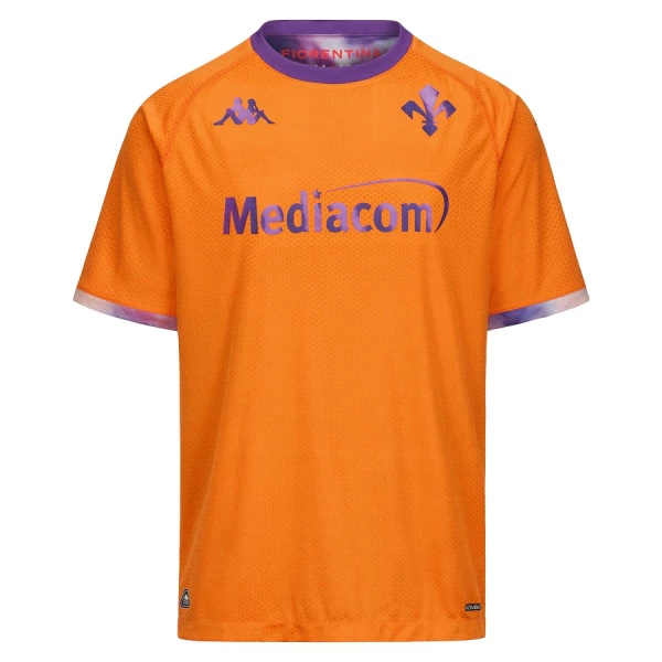 Günstige AC Florenz Kindertrikot Vierte 2025/26 Kurzarm