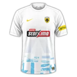 Günstige AEK Athens Herrentrikot Ausweich 2025/26 Kurzarm