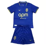 Günstige AS Monaco Kindertrikot Auswärts 2025/26 Kurzarm