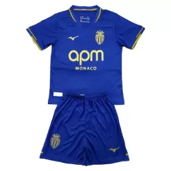 Günstige AS Monaco Kindertrikot Auswärts 2025/26 Kurzarm