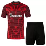 Günstige Athletic Bilbao Kindertrikot Vierte 2025/26 Kurzarm