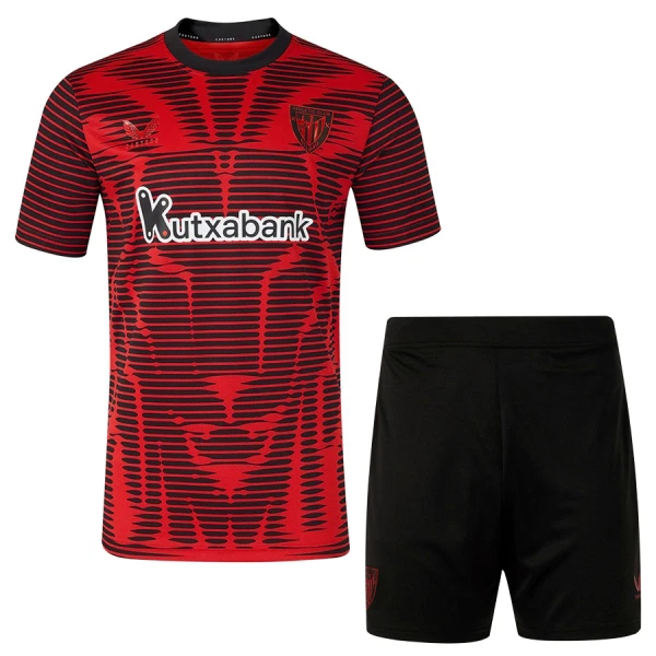 Günstige Athletic Bilbao Kindertrikot Vierte 2025/26 Kurzarm