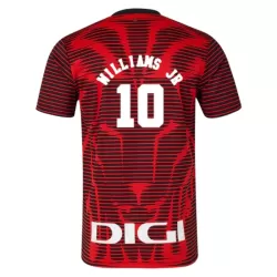 Günstige Athletic Bilbao Williams JR 10 Herrentrikot Vierte 2025/26 Kurzarm