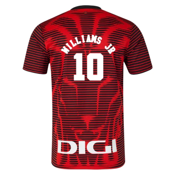 Günstige Athletic Bilbao Williams JR 10 Herrentrikot Vierte 2025/26 Kurzarm