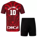 Günstige Athletic Bilbao Williams JR 10 Kindertrikot Vierte 2025/26 Kurzarm