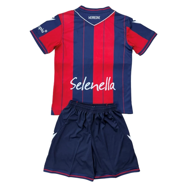 Günstige Bologna Kindertrikot Heim 2025/26 Kurzarm