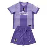Günstige Brighton Hove Albion Kindertrikot Auswärts 2025/26 Kurzarm