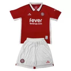 Günstige Bristol City Kindertrikot Heim 2025/26 Kurzarm
