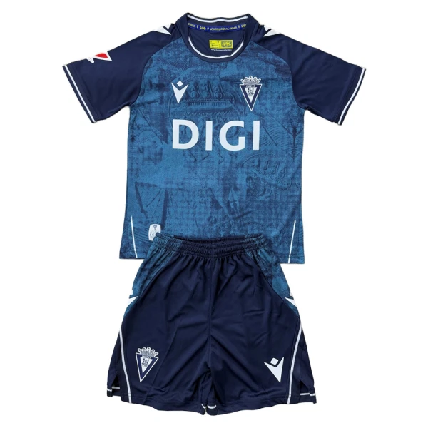 Günstige Cadiz Kindertrikot Ausweich 2025/26 Kurzarm