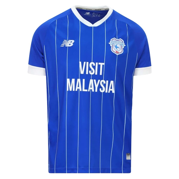 Günstige Cardiff City Herrentrikot Heim 2025/26 Kurzarm