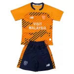 Günstige Cardiff City Kindertrikot Ausweich 2025/26 Kurzarm