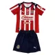 Günstige CD Guadalajara Kindertrikot Heim 2025/26 Kurzarm