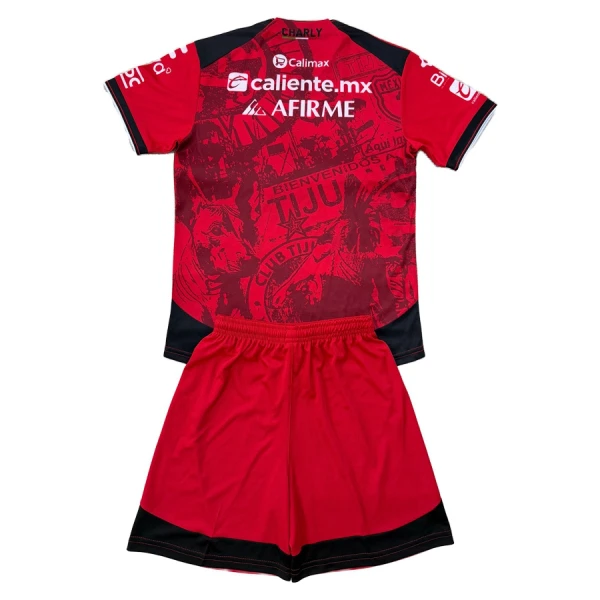 Günstige Club Tijuana Kindertrikot Heim 2025/26 Kurzarm