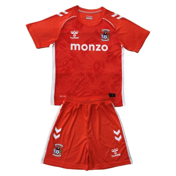 Günstige Coventry City Kindertrikot Auswärts 2025/26 Kurzarm