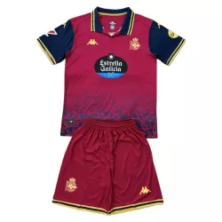 Günstige Deportivo de La Coruna Kindertrikot Auswärts 2025/26 Kurzarm