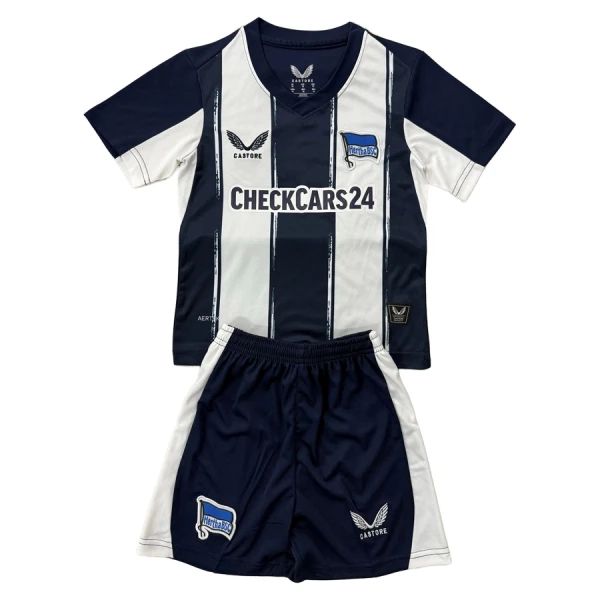 Günstige Hertha BSC Kindertrikot Heim 2025/26 Kurzarm