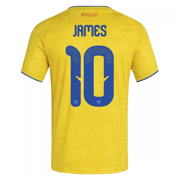 Günstige Kolumbien James 10 Herrentrikot Heim WM 2026 Kurzarm