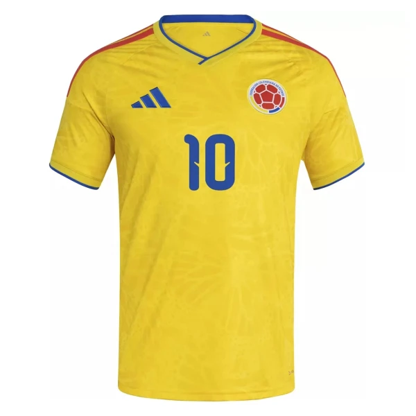Günstige Kolumbien James 10 Herrentrikot Heim WM 2026 Kurzarm