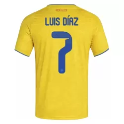 Günstige Kolumbien Luis Diaz 7 Herrentrikot Heim WM 2026 Kurzarm
