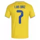 Günstige Kolumbien Luis Diaz 7 Herrentrikot Heim WM 2026 Kurzarm