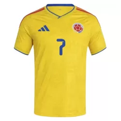 Günstige Kolumbien Luis Diaz 7 Herrentrikot Heim WM 2026 Kurzarm