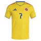 Günstige Kolumbien Luis Diaz 7 Herrentrikot Heim WM 2026 Kurzarm
