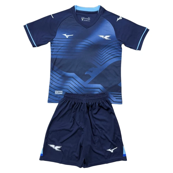 Günstige Lazio Rom Kindertrikot Ausweich 2025/26 Kurzarm