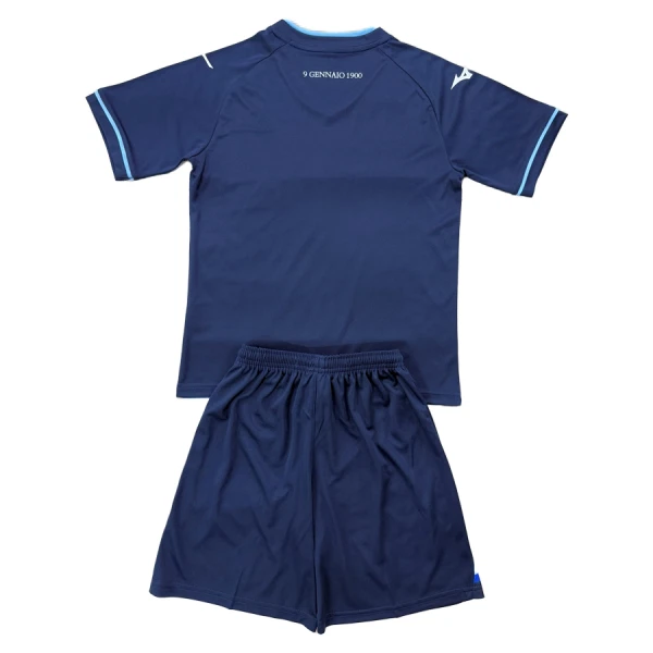 Günstige Lazio Rom Kindertrikot Ausweich 2025/26 Kurzarm