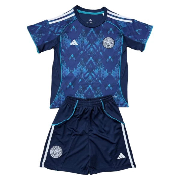 Günstige Leicester City Kindertrikot Auswärts 2025/26 Kurzarm