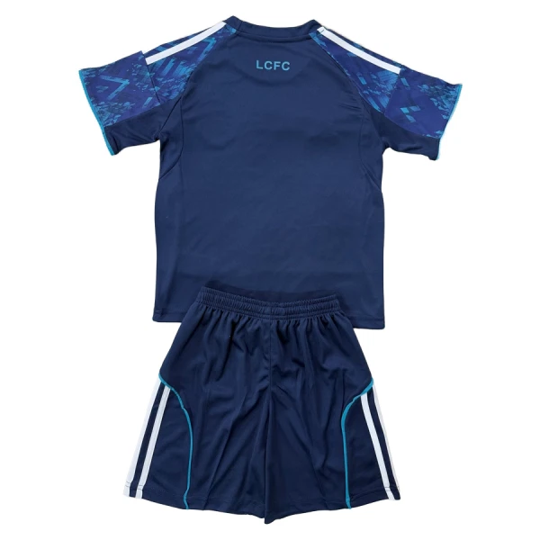 Günstige Leicester City Kindertrikot Auswärts 2025/26 Kurzarm
