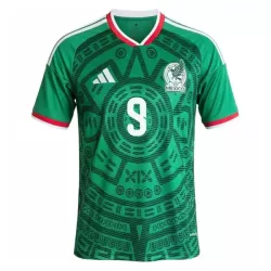 Günstige Mexiko Raul 9 Herrentrikot Heim WM 2026 Kurzarm