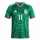 Günstige Mexiko S.Gimenez 11 Herrentrikot Heim WM 2026 Kurzarm