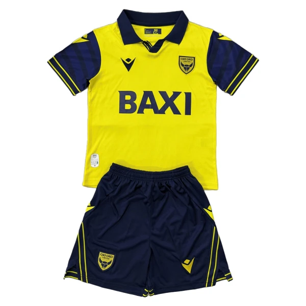 Günstige Oxford United Kindertrikot Heim 2025/26 Kurzarm