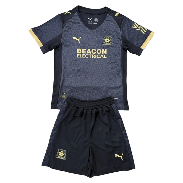 Günstige Plymouth Argyle Kindertrikot Auswärts 2025/26 Kurzarm