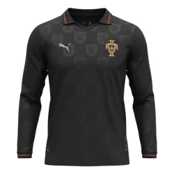 Günstige Portugal Black Panther Herrentrikot 2025/26 Langarm - Speziell
