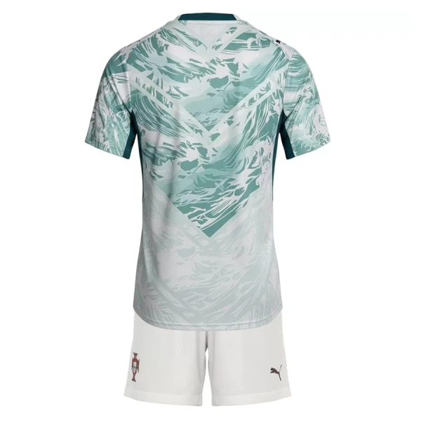 Günstige Portugal Kindertrikot Auswärts WM 2026 Kurzarm